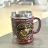 Taza Conmemorativa Militar Estadounidense Transfronteriza Adornos de Resina Taza de Café Creativos Adornos para Taza de Café Gama Alta Nicho