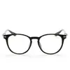 Nuevas Gafas de Moda Anti-Luz Azul para Hombres y Mujeres, Gafas Protectoras, Marco 9168 Lente Plana Gafas para Miopía al por Mayor