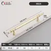 Manija de Cajón de Aleación de Zinc Estilo Francés, Manija de Puerta de Gabinete, Manija de Puerta de Armario, Herraje Minimalista de Lujo Ligero de un Solo Agujero