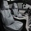 Nova Almofada para Assento de Carro, Universal para Todas as Estações, Pequeno Conjunto de Três Peças, Couro Nappa Respirável, Almofada de Assento de Carro de Peça Única, Atacado Transfronteiriço