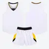 Conjunto Novo de Uniforme de Basquete de Verão Personalizado Estudante Colete Solto Pode Imprimir Texto Secagem Rápida Respirável Camisa Compra em Grupo Atacado