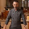 Ropa de Trabajo para Chef de Catering de Hotel para Hombre de Manga Larga Uniforme de Chef de Estilo Chino para Comedor de Hotel Ropa de Trabajo de Cocina de Hotel de Manga Larga