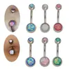 Acero inoxidable 316L imitación Aobao adornos para el ombligo clavo para el ombligo anillo para el ombligo joyería para perforación del cuerpo humano perforación Amazon en stock