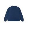 350g marca marea pesada cuello pequeño color sólido manga larga camiseta para hombre cuello alto holgada oversize europea y americana ins camisa base