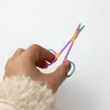 Tijeras Personalizadas de Acero Inoxidable para Recortar Cejas para Uso Doméstico, Tijeras Redondas para Recortar Vello Nasal, Tijeras de Belleza Específicas para Maquillaje, Tijeras Multifuncionales Afiladas