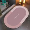 Tapete de Chão Moderno Simples para Banheiro Absorvente de Água Tapete para Banheiro Vaso Sanitário Quarto Entrada Tapete de Porta Tapete Antiderrapante para Pés