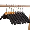 Tienda de ropa plástico colgador infantil esponja al por mayor doméstico antideslizante sin marcas secado espuma colgador de ropa