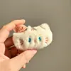 Broche Pinza para el Cabello de Animales de Dibujos Animados Lindos Doble Propósito Tocado Celebridad Cibernética Femenina Oso Liao Liao Pinza Superior Pinza para el Flequillo