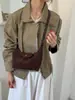 2026 Nuevo Bolso de Hombro Individual Retro para Viaje de Trabajo Casual Gran Capacidad Tipo Bolso Dumpling Moda Versátil Bolso Cruzado
