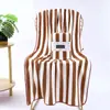 Toalla de Baño Merbau Coral Fleece de Secado Rápido Rayas Catiónicas Toalla de Playa Amazon Engrosada Absorbente Regalo Toalla Grande