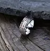 Anillo Promotor de Riqueza Estilo Chino Plata de Ley 925, Anillo Retro Espíritu de la Montaña, Nuevo Anillo de Fortuna Estilo Chino para Dedo Índice, Unisex