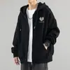 Chamarra sudadera para estudiantes para hombres y mujeres, nueva versión coreana de otoño de 2006, estilo universitario, cárdigan con capucha versátil, top casual