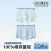 Ropa interior de algodón puro de grado A para adolescentes niños, calzoncillos tipo bóxer para niños de 10 a 15 años, no aprieta las nalgas