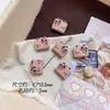 Moca Castanha Cor de Café Outono Couro Preto Kt Biscoito Espinha de Peixe Liga DIY Acessórios para Joias Artesanais com Contas