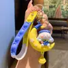 Chaveiro Pingente Boneca Coelho da Lua Desenho Animado Casal Fofo Chaveiro para Carro Pingente para Bolsa Presente Atacado