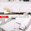 Adesivo Pattern de Mármore para Fumaça de Óleo Armário Fogão Mesa de Jantar Parede À Prova d'Água à Prova de Umidade Autoadesivo Cozinha Resistente a Altas Temperaturas à Prova de Óleo