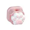 Pata de Gato Linda Organizador de Cables de Escritorio Cable de Datos Absorción Magnética Organizador Clip Hebilla para Cable de Carga de Teléfono Móvil Gestión Magnética de Cables