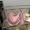 Bolso de Mano de Gran Capacidad Estilo Coreano para Mujer 2024 Nuevo Bolso de Hombro de Cadena a la Moda Casual Simple para Viajar Bolso Cruzado