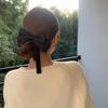 Elegante y Elegante Horquilla de Lazo para Mujer Sentido de Alta Gama Parte Trasera de la Cabeza Moño Clip para Agarrar el Cabello Clip de Cinta Estilo Japonés y Coreano Horquilla Tocado