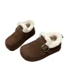 Zapatos Birkenstock Cálidos y Esponjosos para Mujer 2026 Invierno Nuevo Estilo Mocasines de Celebridad de Internet de Moda Versátiles para Exteriores Zapatos de Algodón para la Nieve