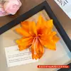 Peça de Atmosfera Flor de Hasan Grampo de Cabelo Feminino Flor Artificial Espelho de Flor Presilha Lateral Estilo de Férias Flor de Ovo Adorno de Cabeça Acessórios de Cabelo