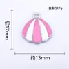 Accesorios de Pulsera Decorativos Versátiles Creativos de Concha con Goteo de Aceite de Dibujos Animados DIY Directo del Fabricante, Transfronterizo, Se Puede Mezclar al por Mayor