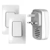 Timbre Inalámbrico Doméstico Auto-Generador con Alto Volumen y Control de Larga Distancia Impermeable 433 Control Remoto Timbre Llamador