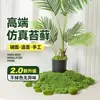 Musgo similar a la seda artificial para plantas en maceta, musgo artificial para decoración de paisajes, césped bonsái