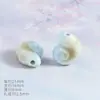 Forno de Alta Temperatura Change Cerâmica Concha Contas Pulseira Acessórios Material Artesanal Contas de Porcelana Contas de Cordão Jingdezhen Produtos Semi-acabados