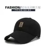 Versión coreana de gorra de béisbol para hombre, gorra cálida de otoño e invierno, visera, sombrero para el sol, sombrero de lona para exteriores, ala, moda