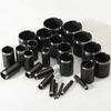 Herramientas de cuero mano DIY cuchillo troquel agujero redondo troquel de acero redondo hueco punzón cuchillo troquelador traje de punzones