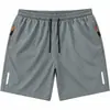Exclusivos de Tallas Grandes Europeos y Americanos Transfronterizos Verano Hombres Secado Rápido Pantalones Cortos Deportivos Seda de Hielo Sueltos Running Fitness Entrenamiento