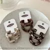Nuevo scrunchie de jacquard con forma de corazón, grueso, de alta elasticidad, estilo coreano simple, no daña y sin costuras
