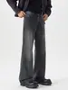 Roupas Masculinas Fengshe / Jeans Flare High Street Americano Nova Coleção Primavera 2026 Marca Tendência Casual Solto Calça Reta