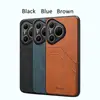 Denior Es Adecuado para Huawei P80Ultra/Mate70Pro Funda para Teléfono Móvil de Cuero Sintético con Tarjetero Anti-Caída Todo Incluido