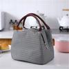 Bolsa de picnic directa de fábrica, bolsa aislante de aluminio, bolsa de almuerzo grande, bolsa de hielo portátil, bolsa de lonchera, bolsa de almuerzo para llevar, impresión de bolsa de almuerzo