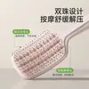 Pente de Massagem Portátil Fasola para Uso Doméstico, Pente para Cabelos de Alto Volume Feminino, Dentes Duplos Confortáveis Cuidado Anti-Estático Pente Alisante
