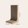 Brinquedo para Gato Arranhador para Gato em L Vertical Sem Soltar Pelo Resistente a Arranhões Papel Ondulado Brinquedo de Proteção Piso Sem Soltar Pelo Resistente ao Desgaste