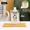 Bolsa com Bico Auto-Suportável Bolsa para Iogurte Bolsa Descartável para Dispensar Leite Líquido de Calibre Grande Bolsa Portátil para Leite Fresco Bolsa Selada