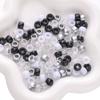 6X9Mm Contas Acrílicas Estilo Misto Cilindro Acessórios DIY Corrente de Colar Pulseira Contas Contas com Furo Grande Contas Pequenas de Cavalo Contas Redondas