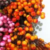 Fábrica en stock DIY simulación de guirnalda de espuma de bayas pequeñas Accesorios DIY Accesorios de fotografía 1 manojo/180