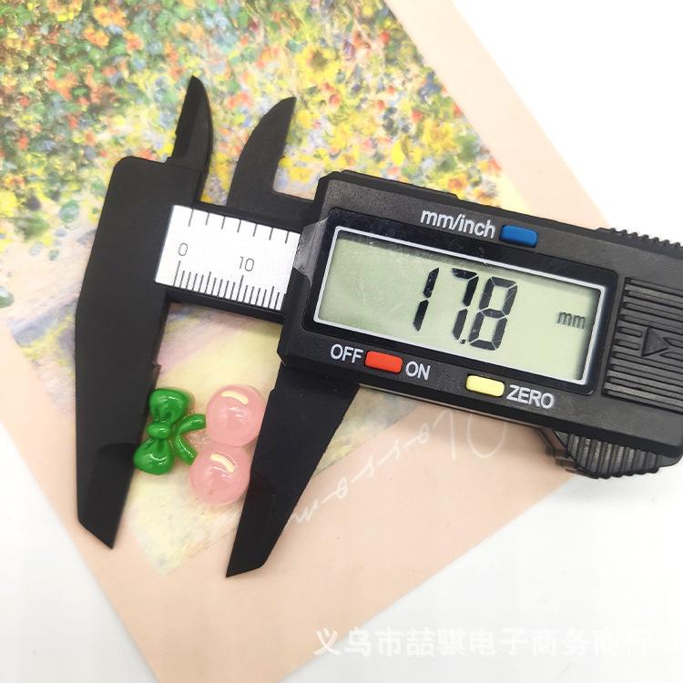 透明粉色大樱桃小号
