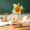 Presente para o Dia do Professor 2026 para Professoras: Caneta Girassol Prática de Alta Qualidade, Papelaria Criativa para Alunos de Jardim de Infância e Ensino Fundamental