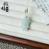 Colgante de Jade Natural de Tianshan de Xinjiang, Hebilla de Paz, Accesorio de Moda y Versátil, Adecuado para Hombres y Mujeres, Suministro al por Mayor