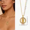 Collar de Acero de Titanio Colorfast con Virgen María Europea, Temperamento, Accesorios Versátiles de Lujo Ligero para Mujer, Joyería de Verano para Mujer