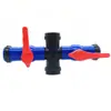 Agrícola 1. Reductor de 2.3 pulgadas Conector de Tres-Cuatro Vías Codo Interruptor Cinta de Aspersión Fina para Riego Cinta de Riego por Goteo Accesorios para Tuberías de Agua Suave