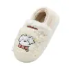 Avatar de Dibujos Animados Bordado de Punto Lindo Nuevo Estilo Zapatillas de Algodón para el Hogar Pareja Antibacterianas Zapatos para el Hogar de Mujer Otoño Invierno Hombre