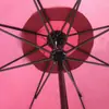 Sombrilla grande para restaurantes y cafeterías, sombrilla de poste comercial para jardín de hotel y centro comercial, sombrilla parasol para exteriores, sombrilla para patio, hecha a medida