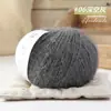 Fabricante de novelos de lã Vanzen cor pura alternativa de boneco de neve, atacado, fio com mistura de lã e pelo longo para chapéus, cachecóis e mantas de sete estrelas