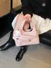 Bolso Cesta Transfronterizo Sencillo con Patrón de Lichi para Mujer 2026 Primavera Nuevo Bolso Cubo de Moda Gran Capacidad Bolso de Hombro Cruzado
